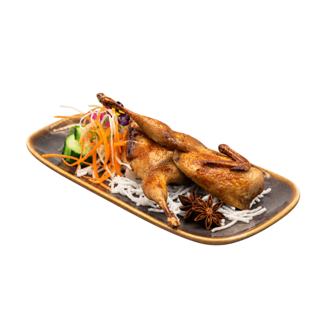 Roasted Salt & Pepper Quail (1) (GF)