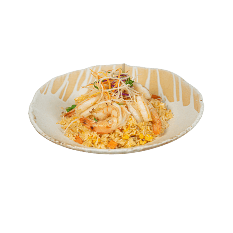 King Prawn Fried Rice (GF) | KA-CHOW ASIAN KITCHEN